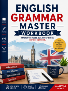 english grammar master workbook ( munkafüzet a full nyelvtanhoz) egy óra ingyenes konzultációval