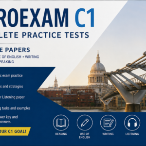 euroexam c1 nyelvvizsga komplett felkészítő egy óra ingyenes konzultációvall