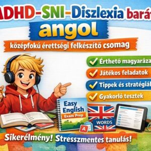 adhd friendly learning bundle ( adhd módszertan érettségire) egy óra ingyenes konzultációval