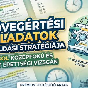Érettségi olvasott szövegértés módszertan egy ingyenes konzultációval