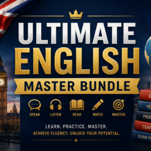 ultimate english master bundle ( minden egyben csomag, minden anyagot megkapsz amire szükséged van az oldalról