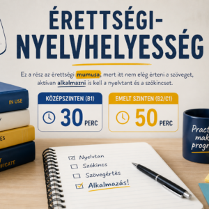 Érettségi nyelvhelyesség módszertan egy ingyenes konzultációval